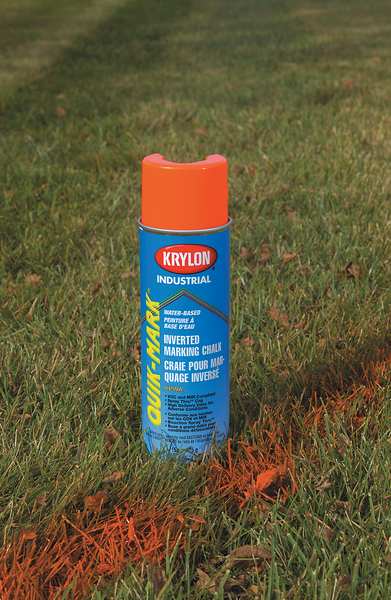 Inverted Marking Chalk, Orange, 15 oz.