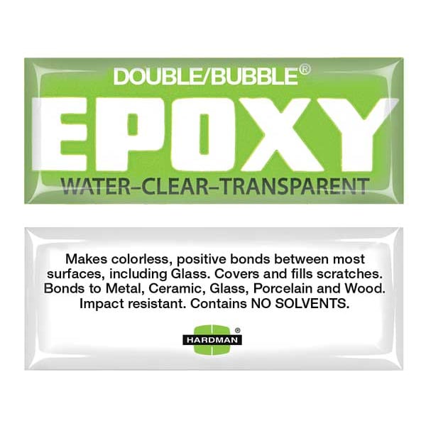 Epoxy Adhesive, Clear, 1:01 Mix Ratio, 8 hr Functional Cure, Packet