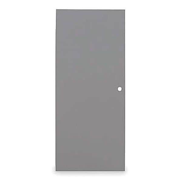 Flush Steel Door, 84 in H, 36 in W, 1 3/4 in Thick, 16-gauge, Type: 3