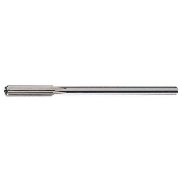 Chucking Reamer, 29/64 In., 6 Flute, HSS