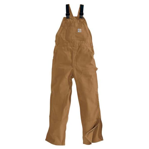 Bib Overall, Brown, 36in x 36in, 13 oz.