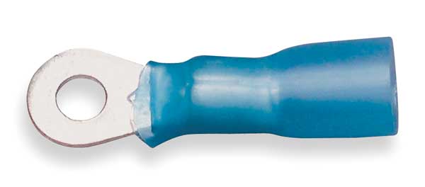 16-14 AWG Heat-Shrink Ring Terminal 3/8