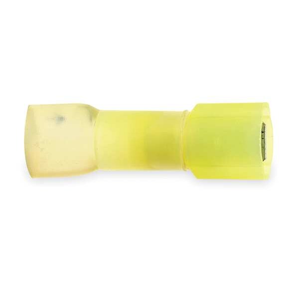 Male Disconnect, Yellow, 12 to 10 AWG, PK25