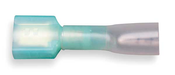 Female Disconnect, Blue, 16 to 14 AWG, PK25