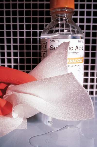 Dry Wipe, White, Pack, Polypropylene, 1 PK, 100 Wipes, 12 in x 12 in