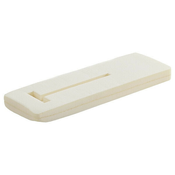 12 in L Wall Wash Head, White