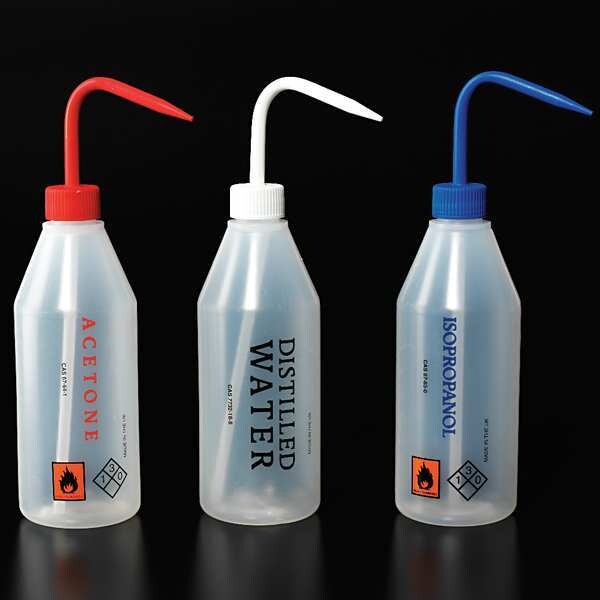 Clear 500mL Wash Bottle, 5 Pack