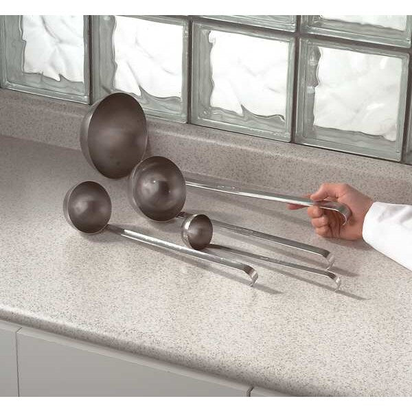 Ladle, 6 oz., 3-5/8 in., Stainless Steel
