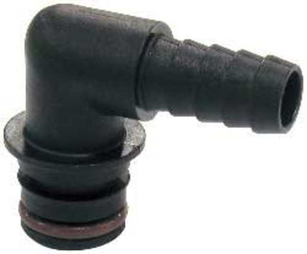 Elbow Hose Barb, 3/8 In.
