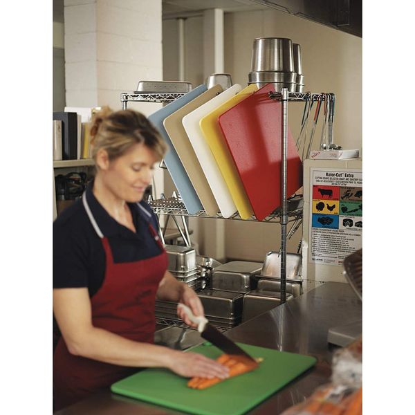 Cutting Board, 20 x 15 x 1/2 In, Blue