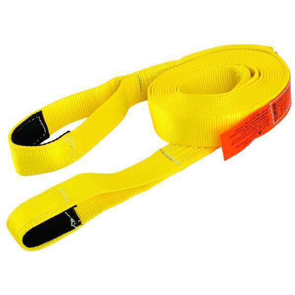 Tow Strap, Nylon, 2700 lb., 2in., 20 ft.