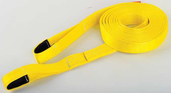 Tow Strap, Nylon, 10,700 lb., 2in., 20 ft.