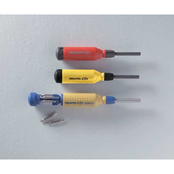 Phillips, Square, Star, Slot Bit 8 1/2 in, Drive Size: 1/4 in , Num. of pieces:8