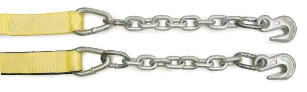 Cargo Strap, Ratchet, 27 ft x 2 In, 3330 lb