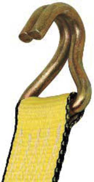 Cargo Strap, Ratchet, 27 ft x 2 In, 1600 lb