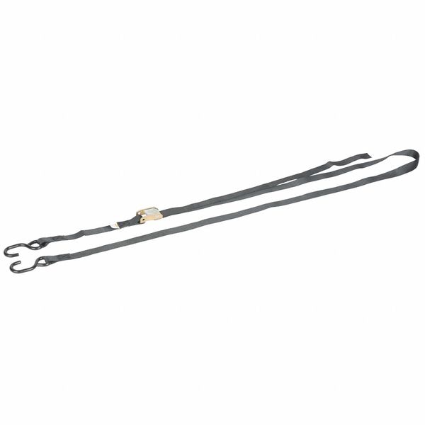 Cargo Strap, Cam Buckle, 10ft x 1In, 330lb