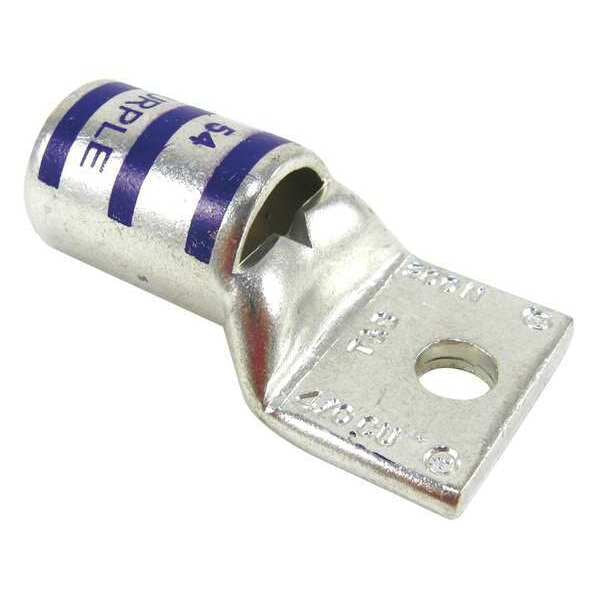 One Hole Lug Compress Connector, 4/0 AWG