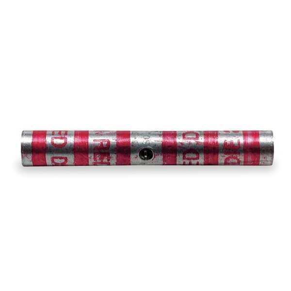 Long-Barrel Splice, 1.75 in. L, Gray