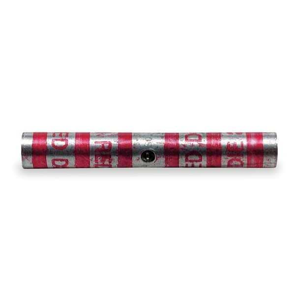 Long-Barrel Splice, 1.75 in. L, Red