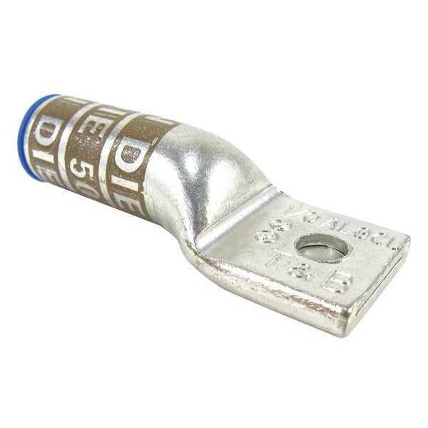 One Hole Lug Compress Connector, 1/0 AWG