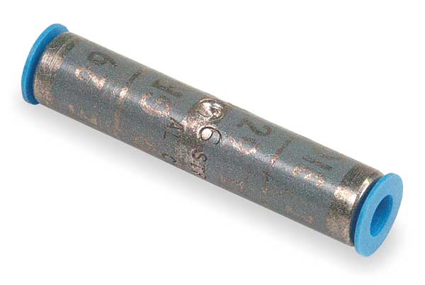 Long-Barrel Splice, 1.63 in. L, Gray
