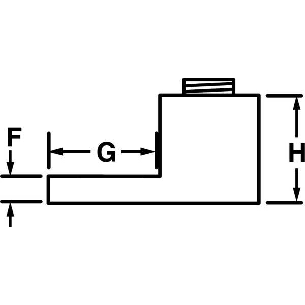 Mechanical Conn, Lug, 2/0 to 14 AWG, 2 Cond