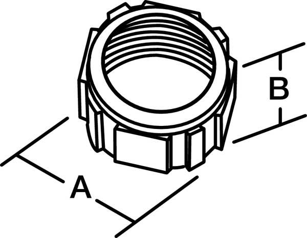 Bushing, Conduit, 1 1/2 In