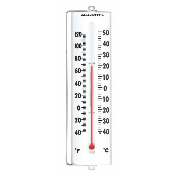 Analog Thermometer, -58 Degrees to 158 Degrees F for Wall or Desk Use
