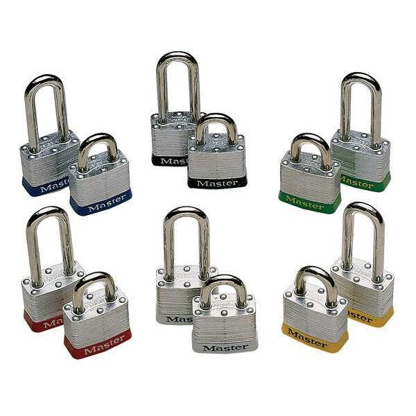 Lockout Padlock, KA, Blue, 1-1/4