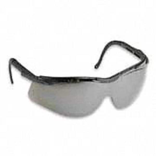 Safety Glasses, Wraparound Clear Polycarbonate Lens, Anti-Fog, Anti-Static, Scratch-Resistant