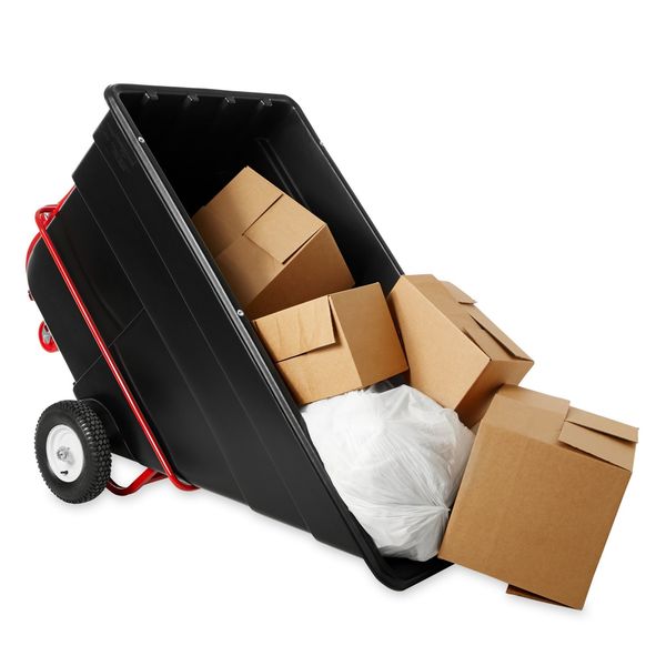 Tilt Truck, HD Towabl, 1-1/2 cu yd, 2100 lb