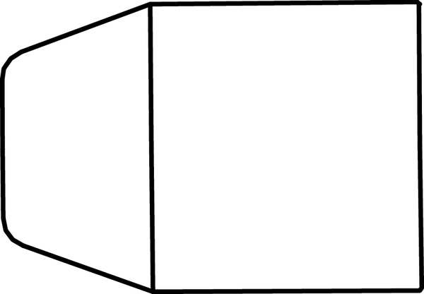 Shield Cup, 55 A, For PCH/M60 - 100XL