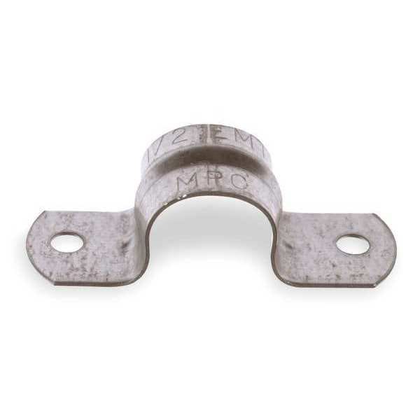 Two Hole Conduit Strap, Steel, PK250