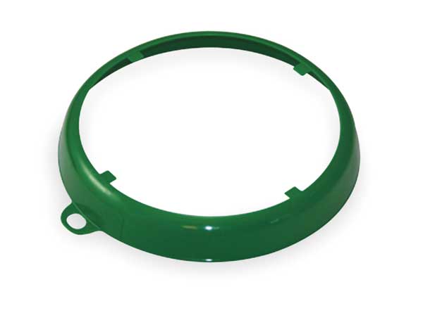 Color Coded Drum Ring, Gloss Finish, Green