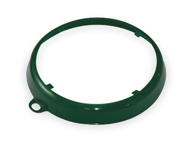 Color Code Drum Ring, Gloss Finish, Dk Grn