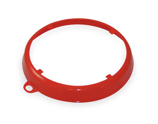 Color Code Drum Ring, Gloss Finish, Red
