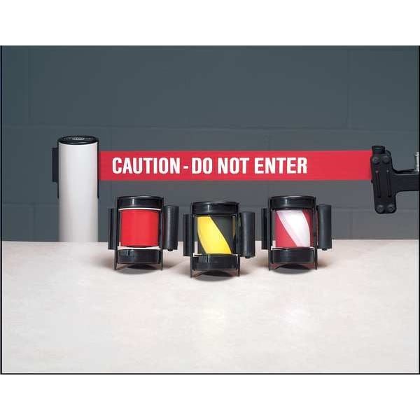 Barrier Post with Belt, 37-3/4 In. H