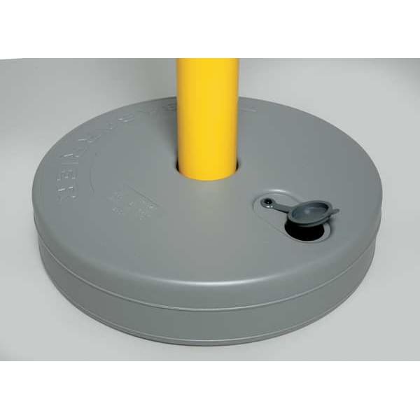 Barrier Post with Belt, 7-1/2 ft. L