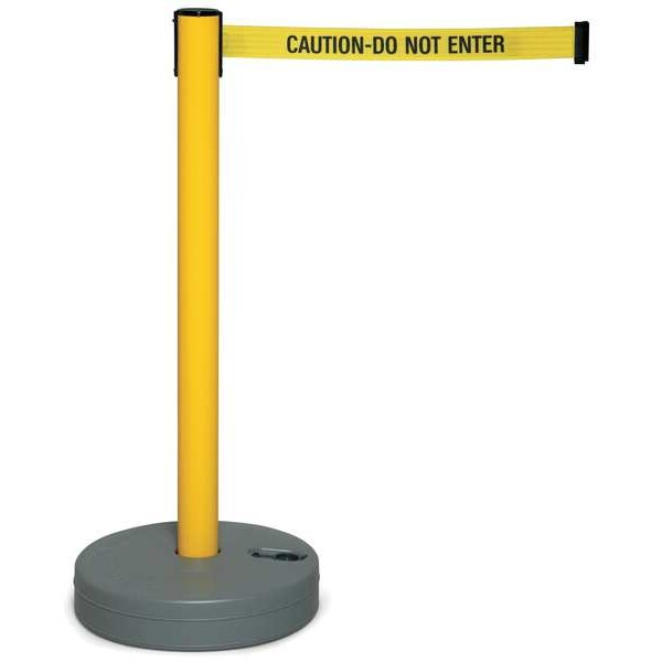 Barrier Post with Belt, 7-1/2 ft. L