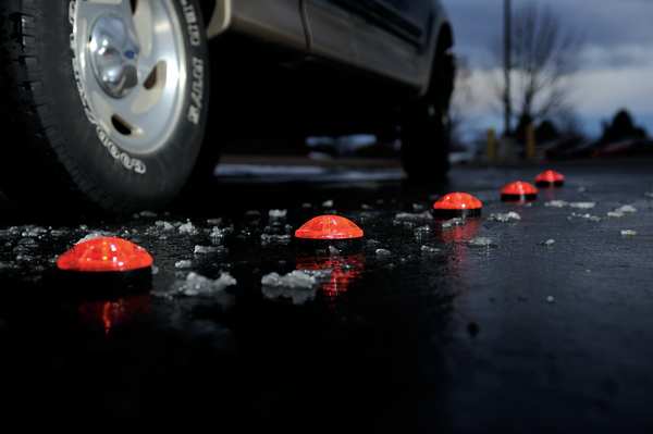 LED Road Flare Kit, 1 Watt, Red