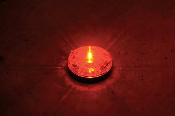 LED Road Flare Kit, 1 Watt, Red