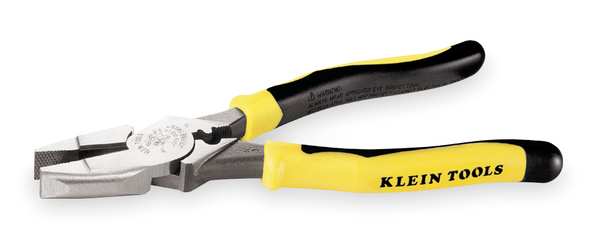 9 1/2 in Journeyman(TM) Linemans Plier High Leverage w/ Wire Crimper, Steel