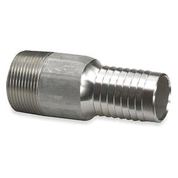 Straight Double Bolt or Band, 1 1/4 in Hose I.D, 1-1/4 in Thread