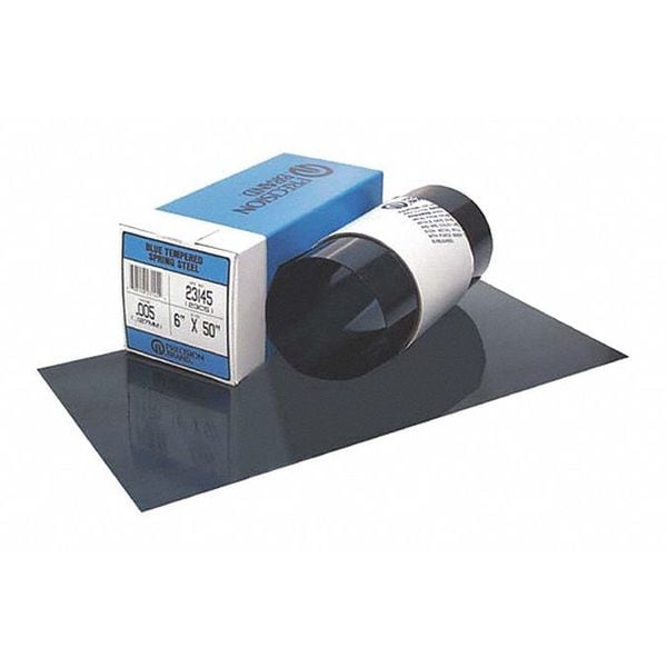 Shim Stock, Roll, High Blue Stl, 0.0060 In