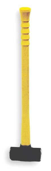 Sledge Hammer, 8 lb., 32 In, Fiberglass