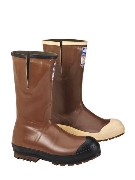 Men's Steel Knee Boots Brown
