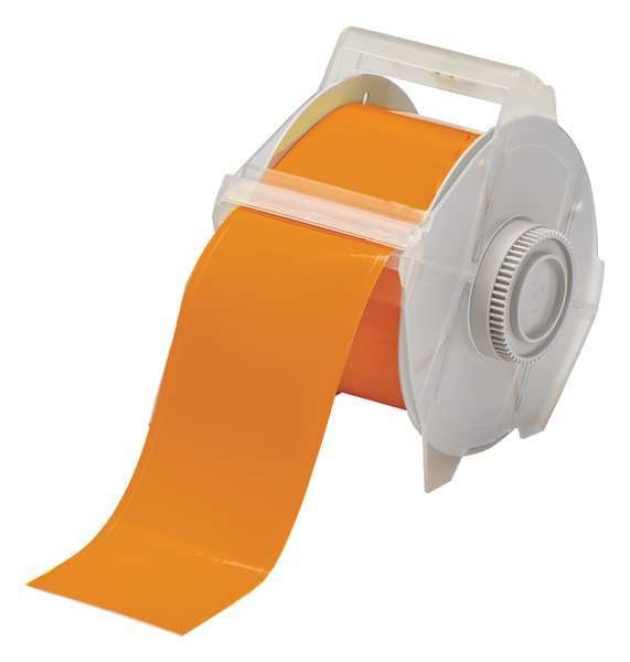 Tape, Orange, 100 ft. L, 2-1/4 In. W