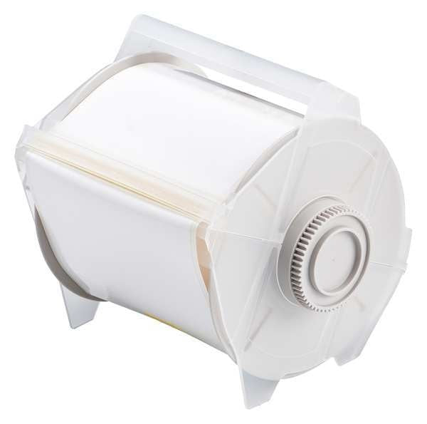Label Tape Cartridge, White, Labels/Roll: Continuous