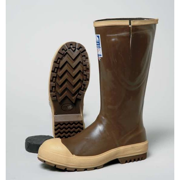 Men's Steel Knee Boots Brown