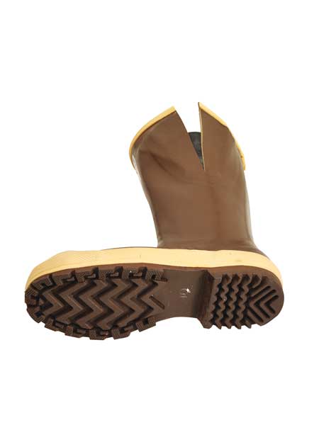 Men's Steel Knee Boots Brown